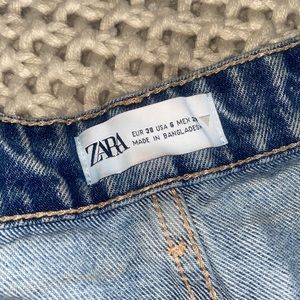 Zara denim shorts